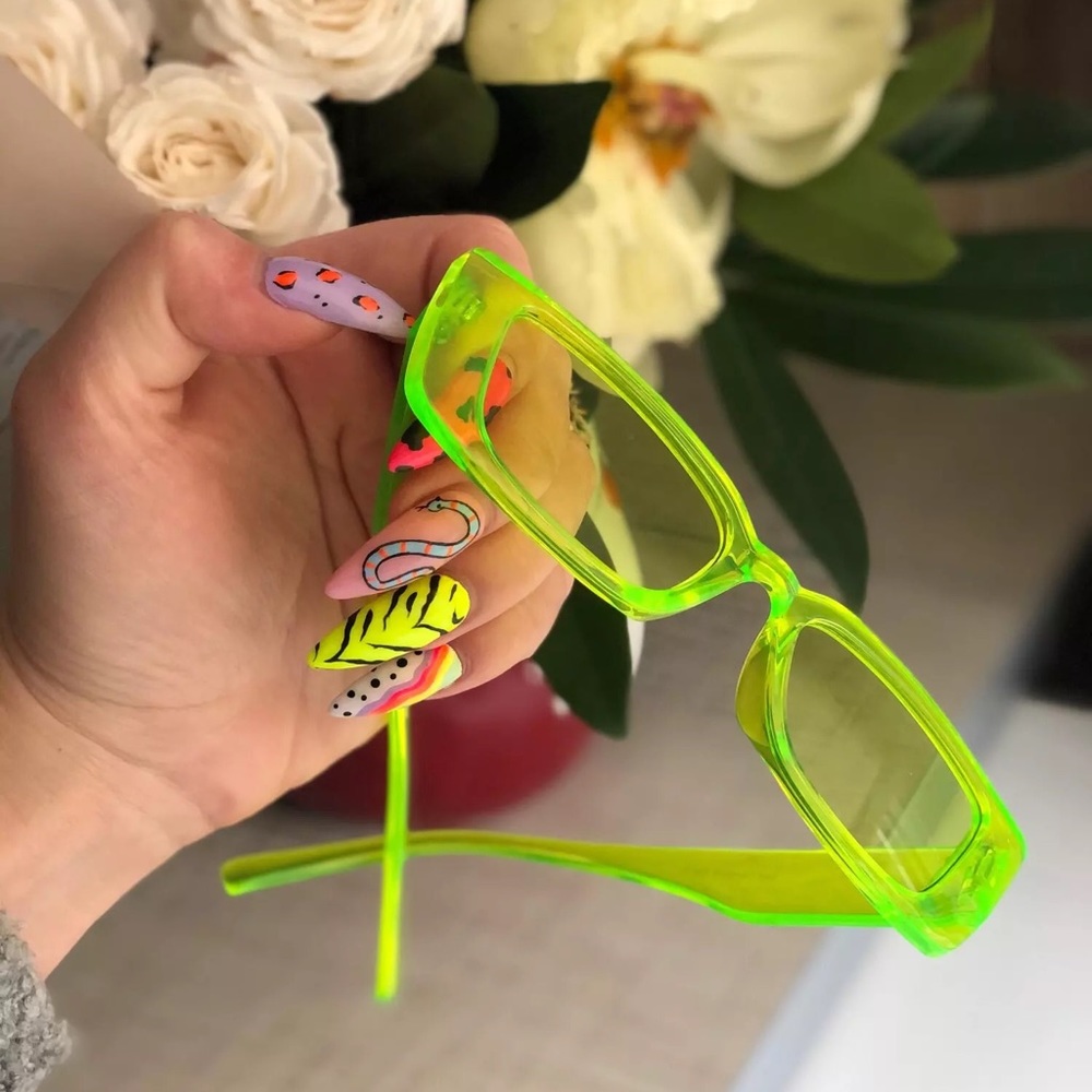 Vintage square eye glasses